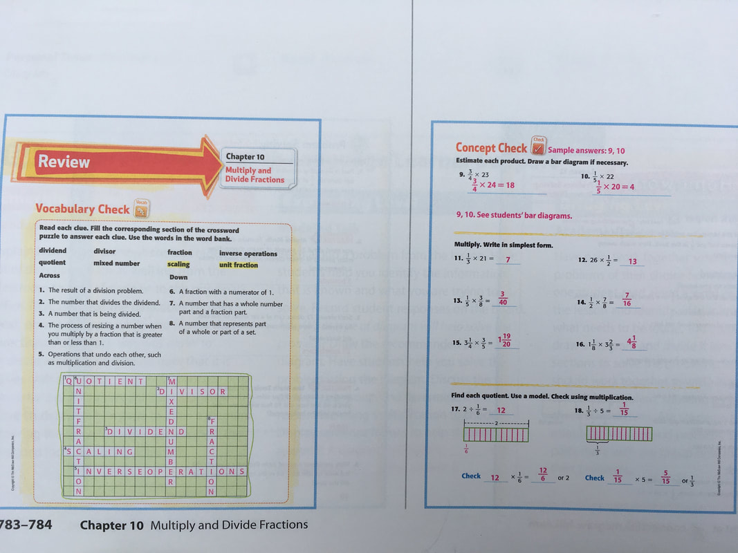 4 grade math book answers